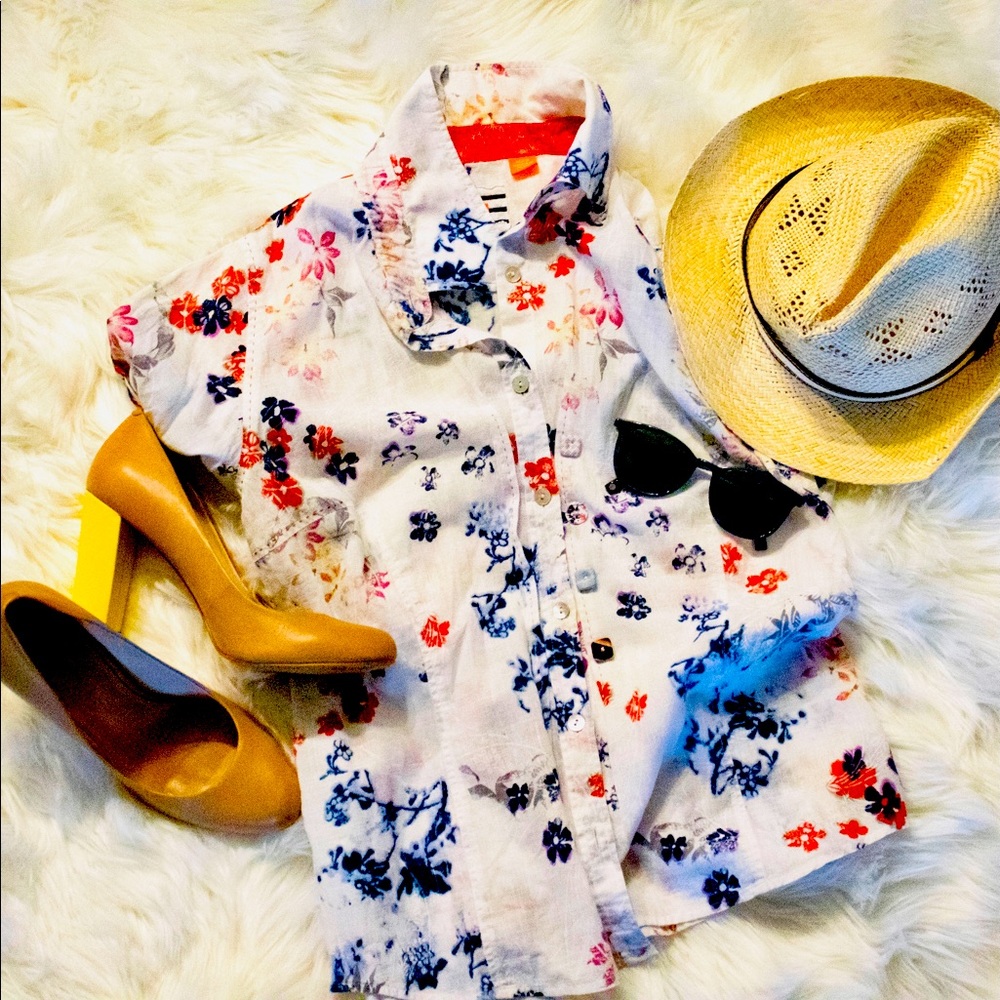 Boss Hugo Boss Button Down Summer Shirt